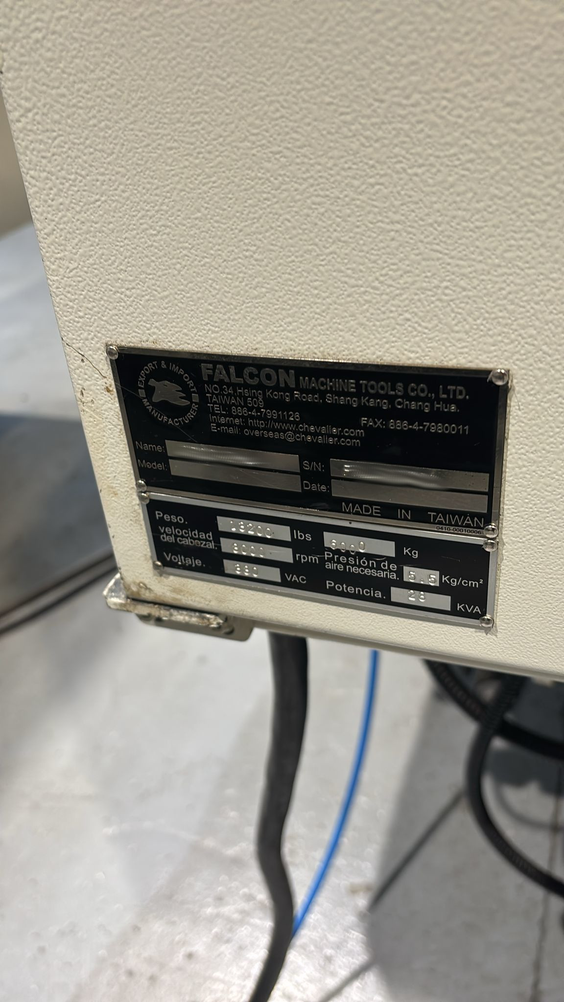 Used Chevalier QP2040 I Vertical Machining Center I 2010