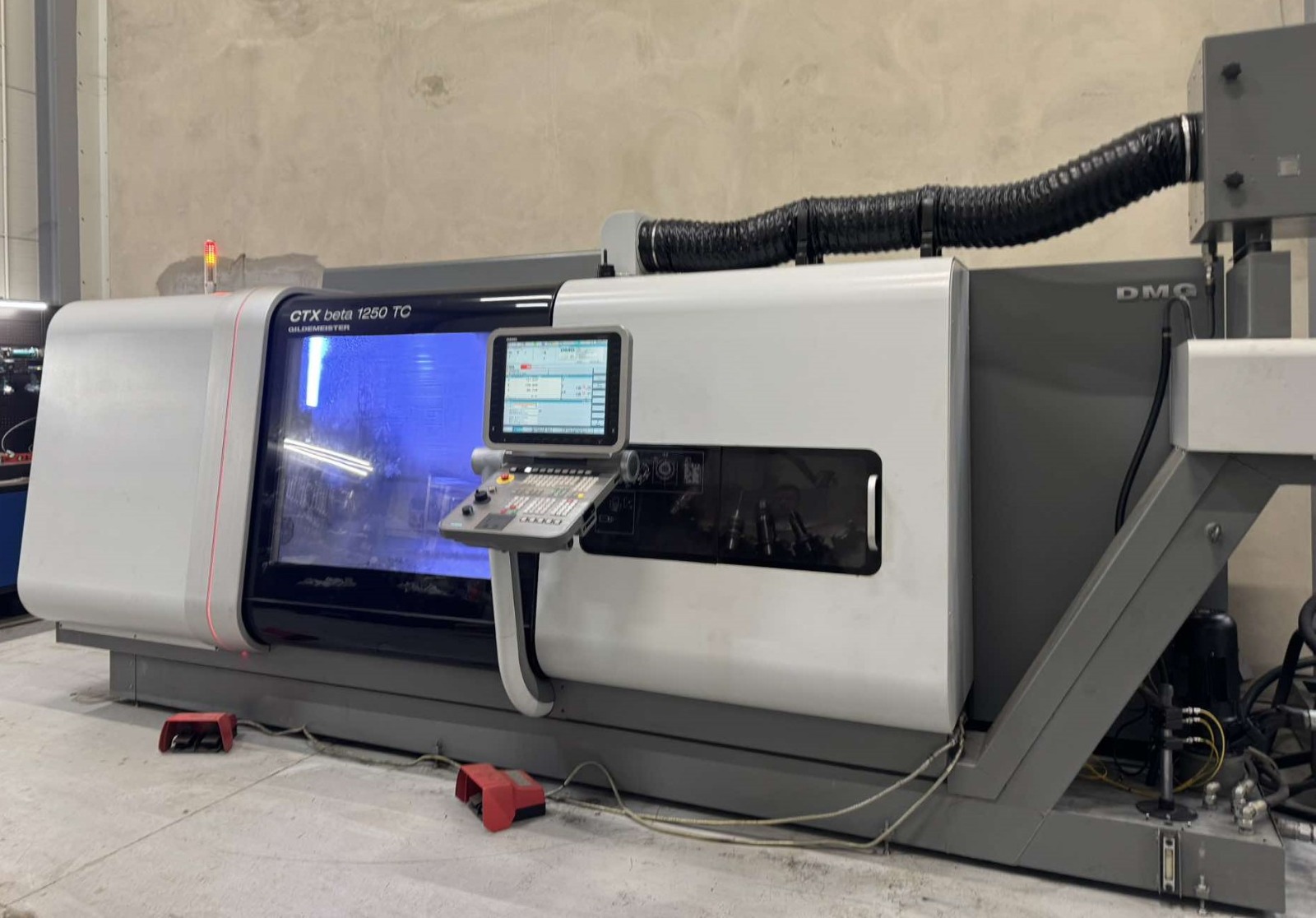 Used DMG Gildemeister CTX Beta 1250 TC I CNC Lathe I 2009