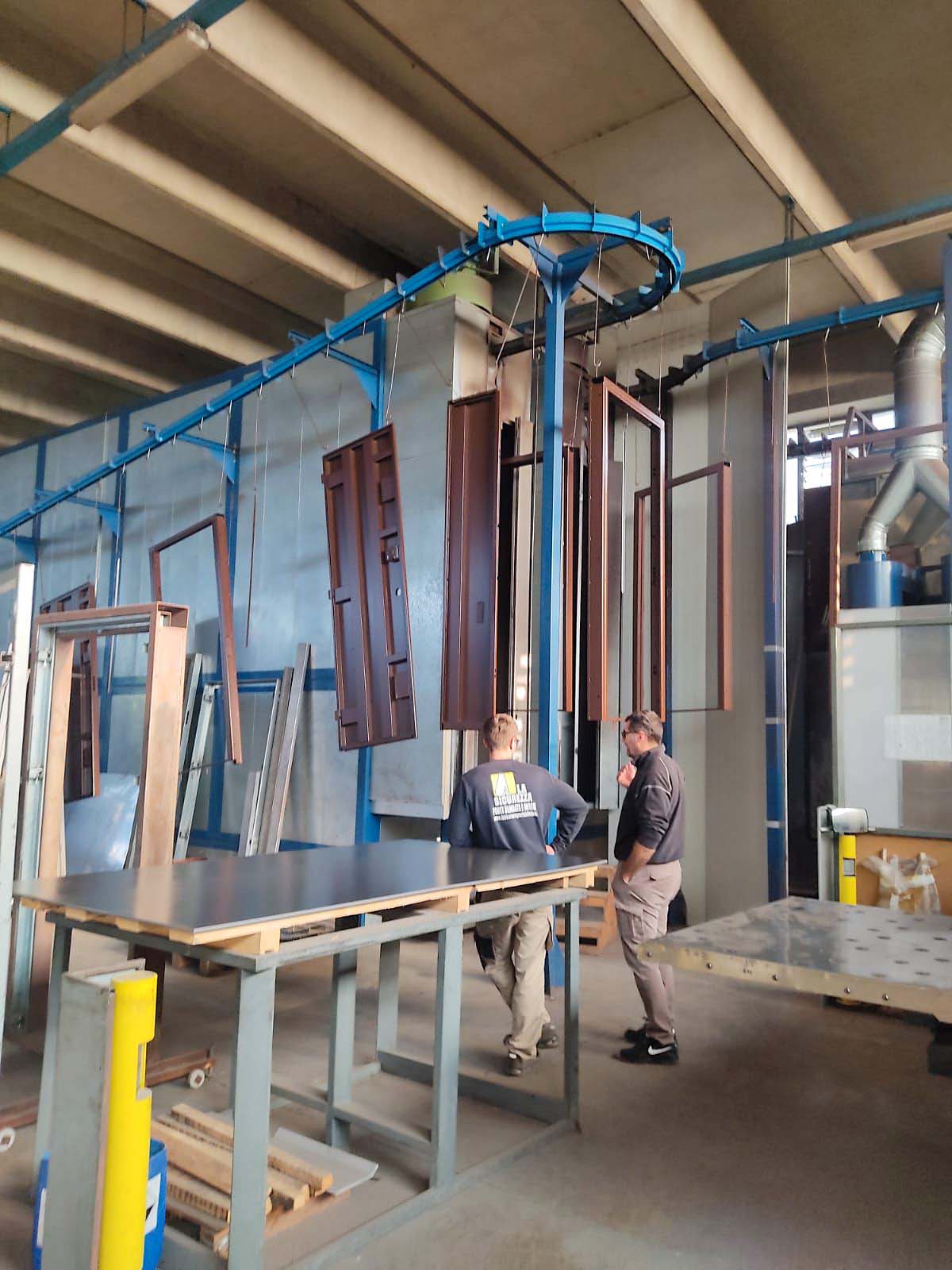 Gebruikt OCI - Poedercoatingfabriek - 2005