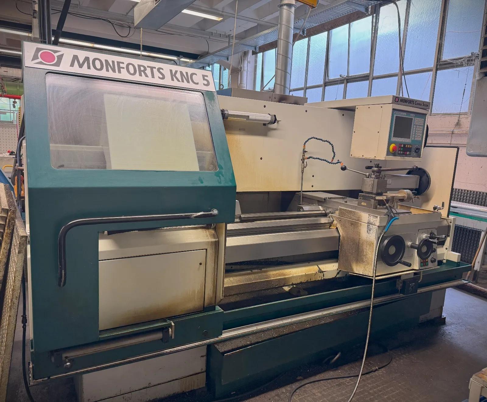Gebruikt Monforts KNC5 1500 I CNC Draaibank