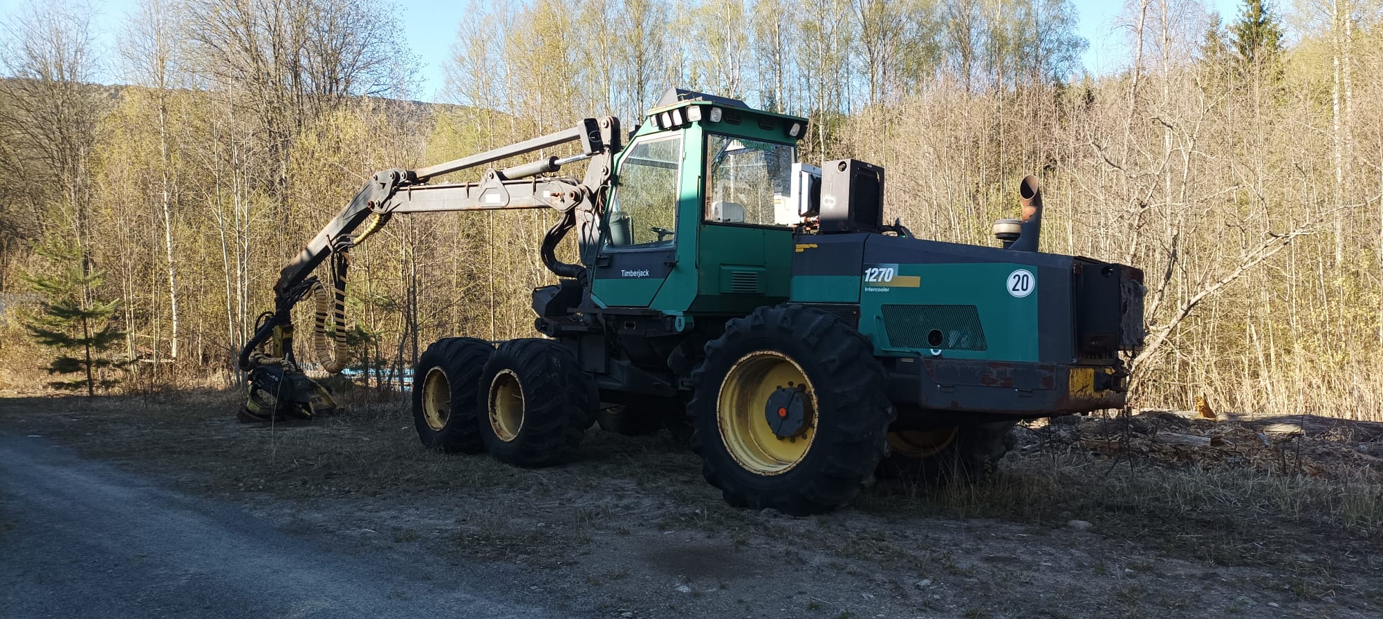 Used Timberjack 1270 I Harvester I 1995
