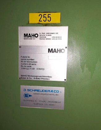 Gebruikt Maho MH 600 E - CNC Frezen - 1991