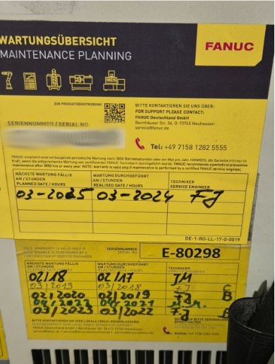 Used Fanuc A05B-2611-B112 I Industrial Robot I 2015