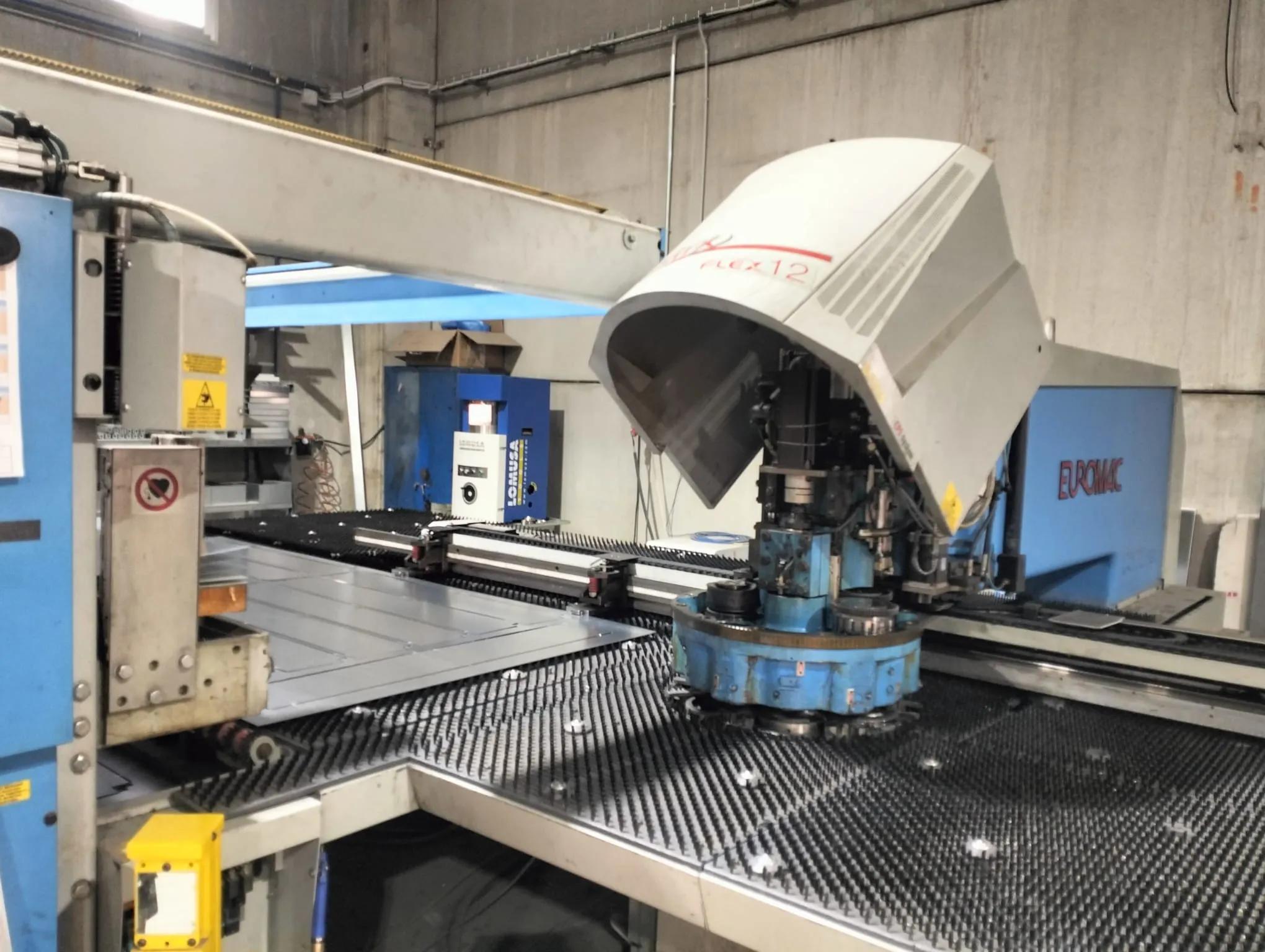 Gebruikt Euromac MTX Flex 1250/30-2500 I Ponsmachine