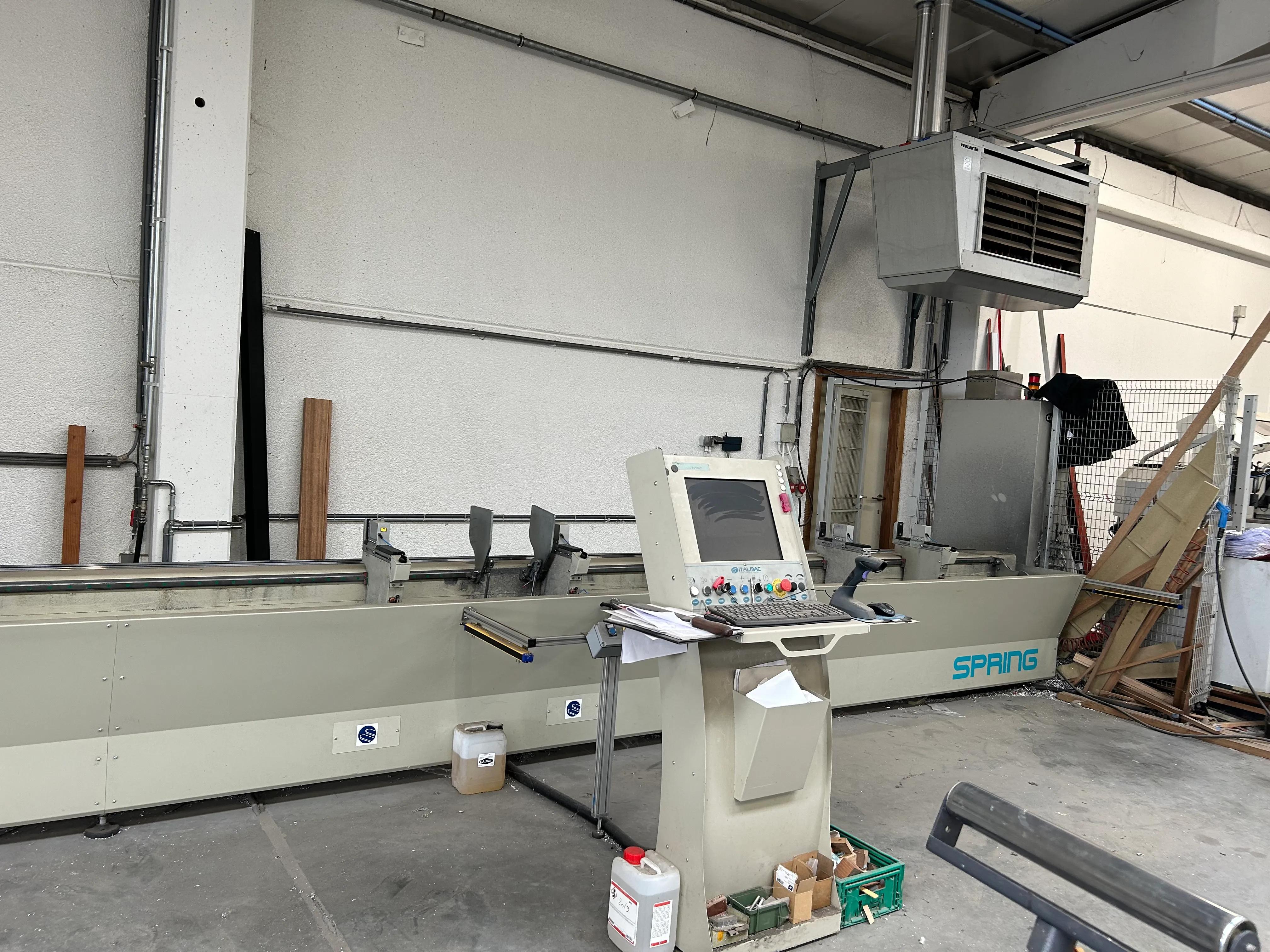 Gebruikt Italmac Spring 7000 - 4A I Profielbewerkingscentrum I 2015