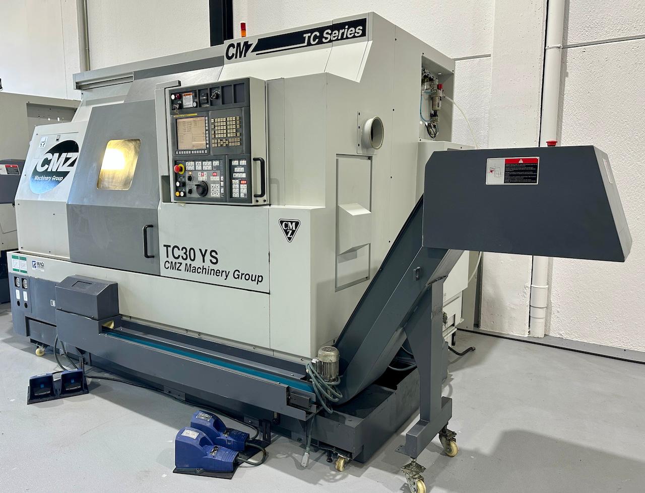 Used CMZ TC30 YS I CNC Lathe I 2012