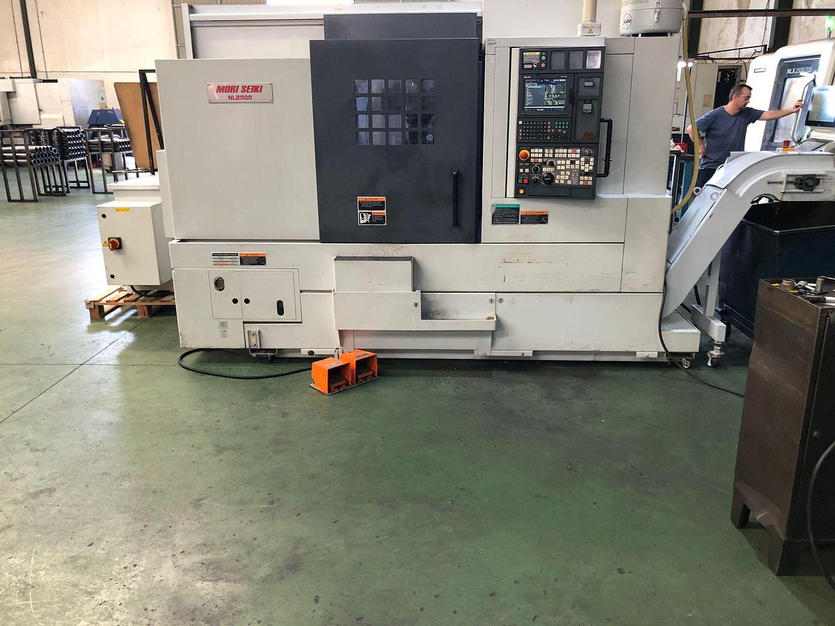 Used Mori Seiki NL 2500 SMC I CNC Lathe I 2008
