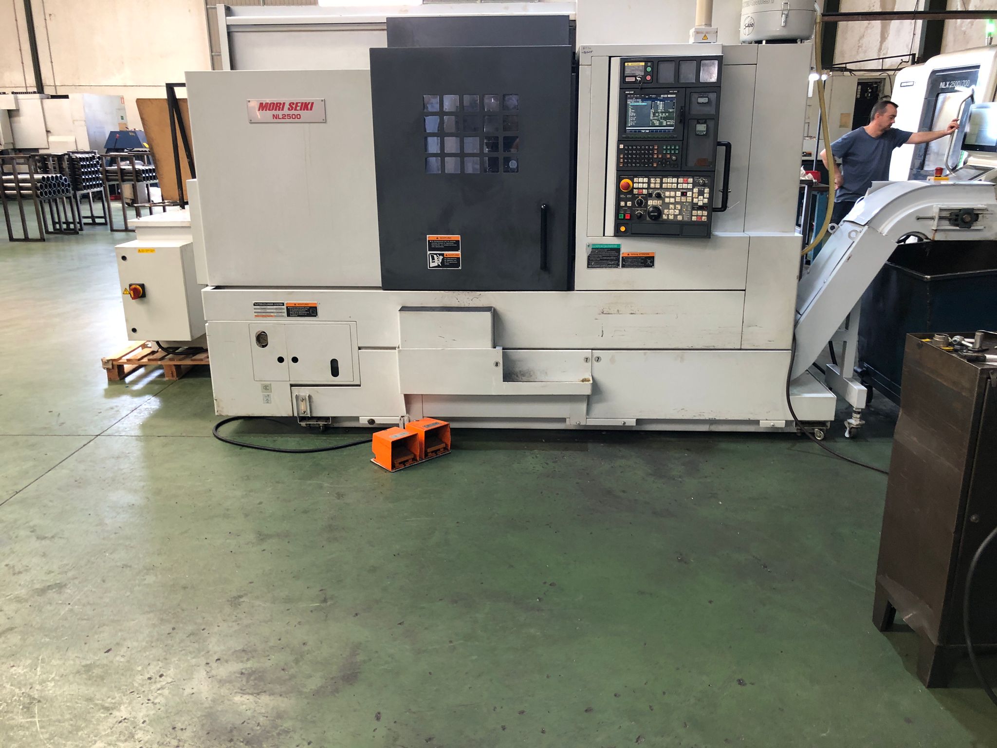 Used Mori Seiki NL 2500 SMC I CNC Lathe I 2008