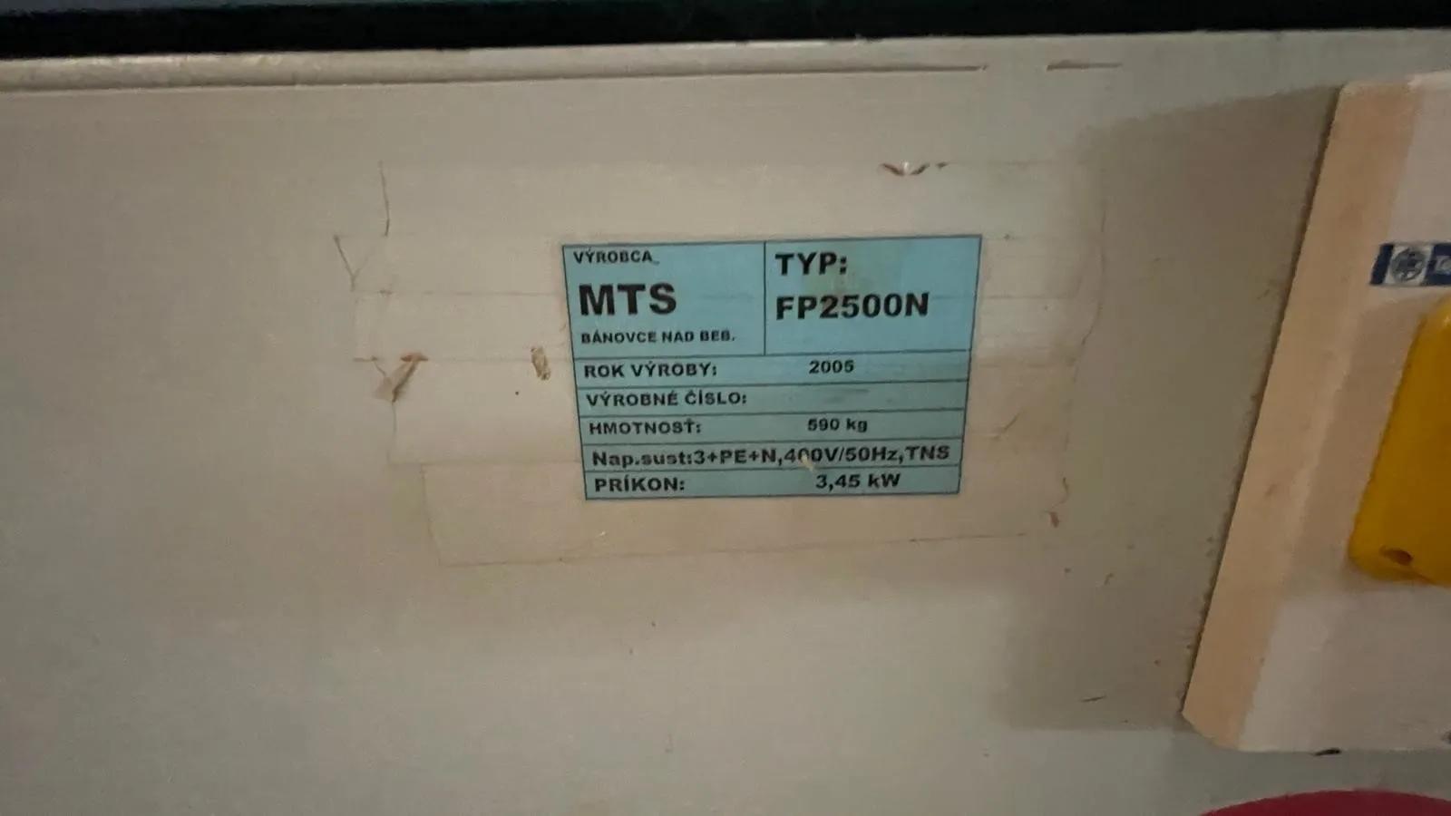 Used MTS FP2500N I Format Saw