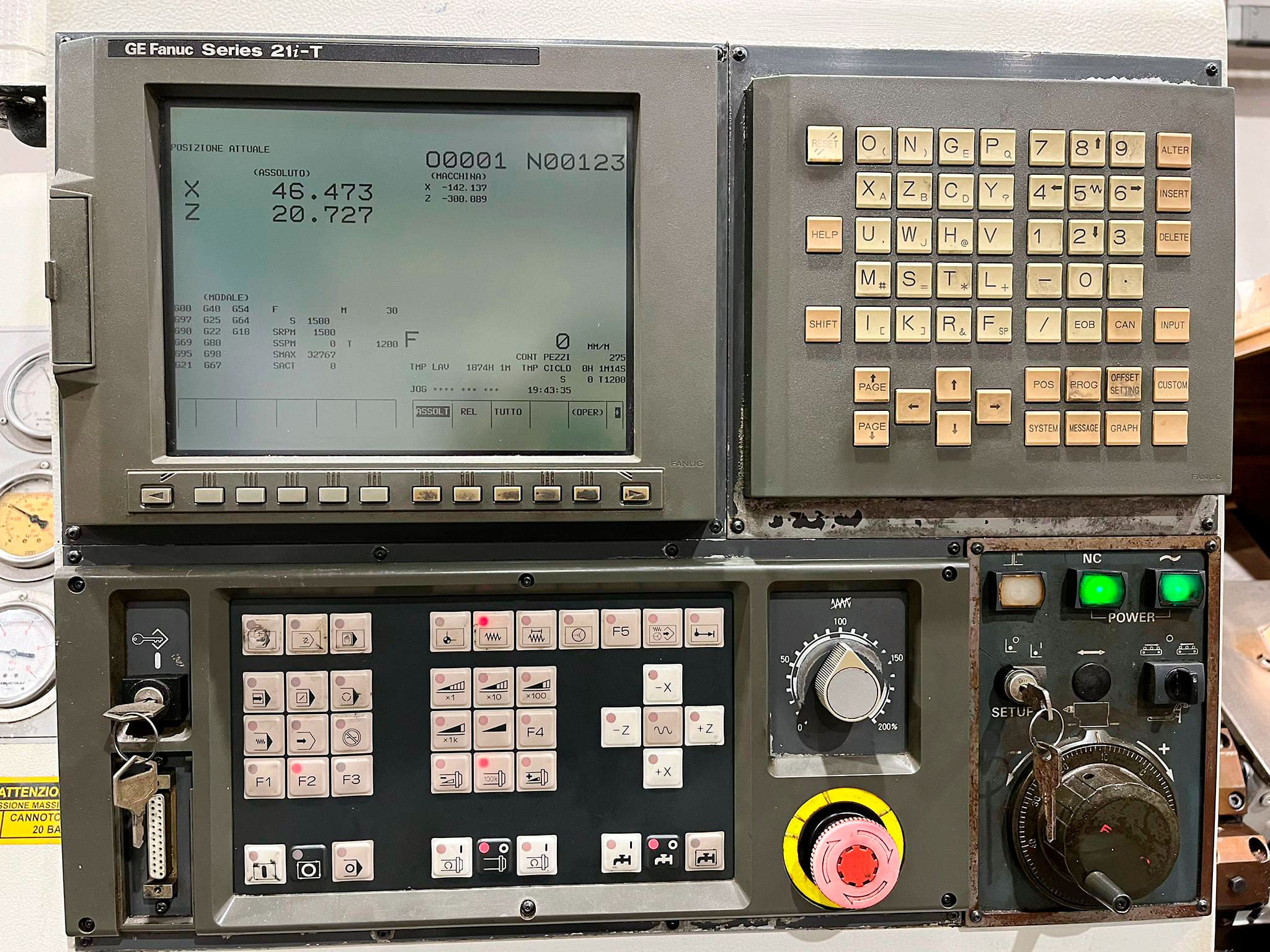 Gebruikt ROMI G10 - CNC Draaibank - 2000