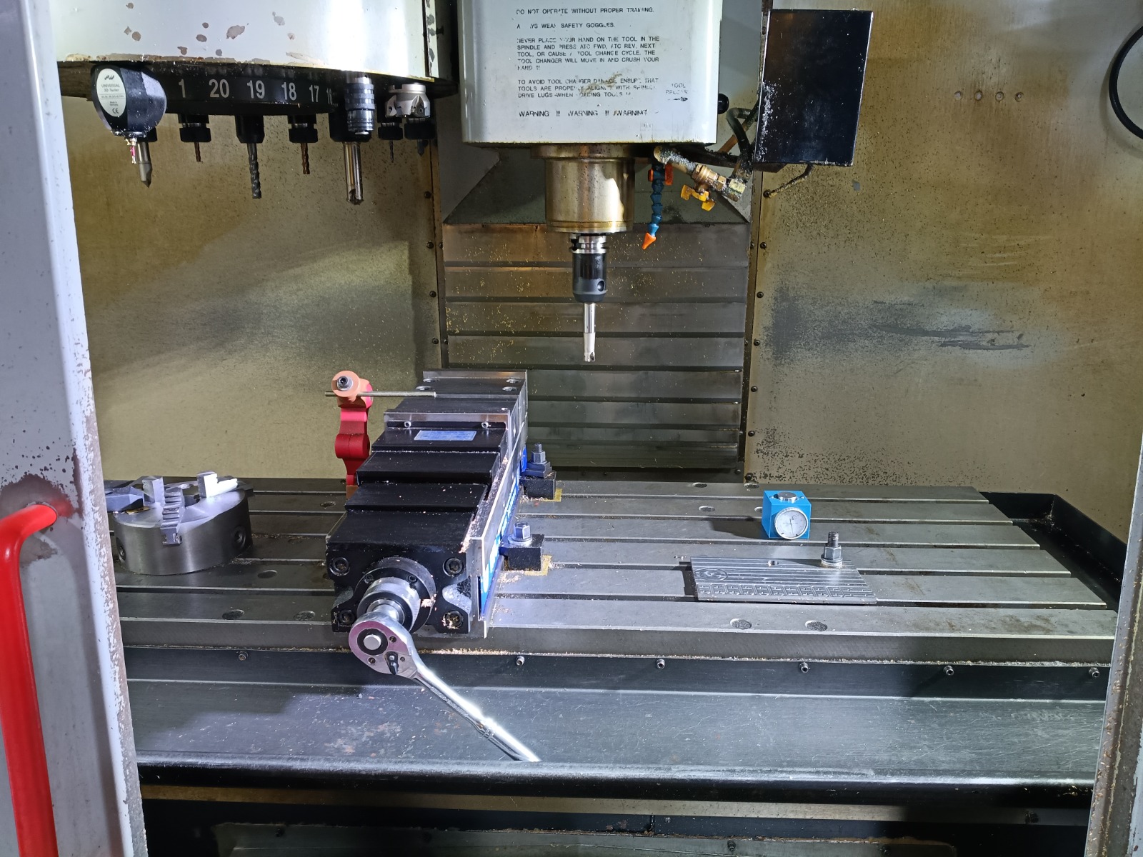 Used Haas VF4-BH I Vertical Machining Center I 2002