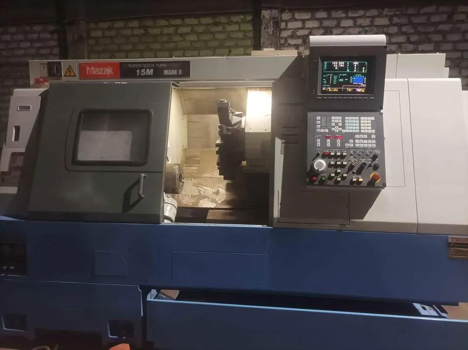 Gebruikt Mazak Super Quick Turn 15M Mark II I CNC Draaibank