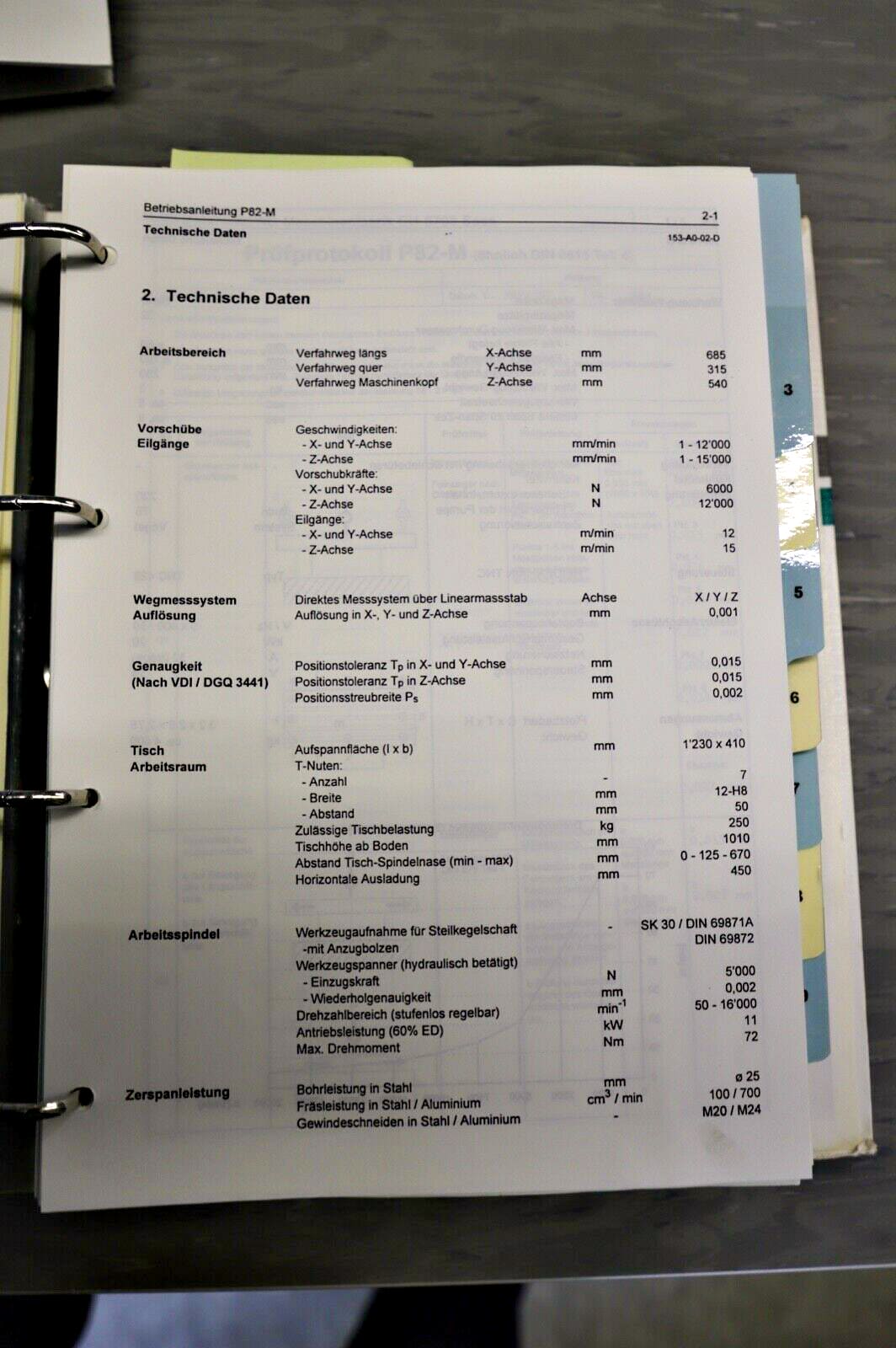 Gebruikt Fehlmann picomax 82 - CNC Verticale bewerkingscentra - 1997