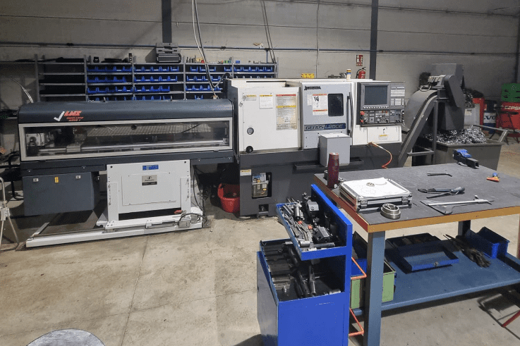 Gebruikt Okuma Genos L250E - CNC Draaibank - 2017