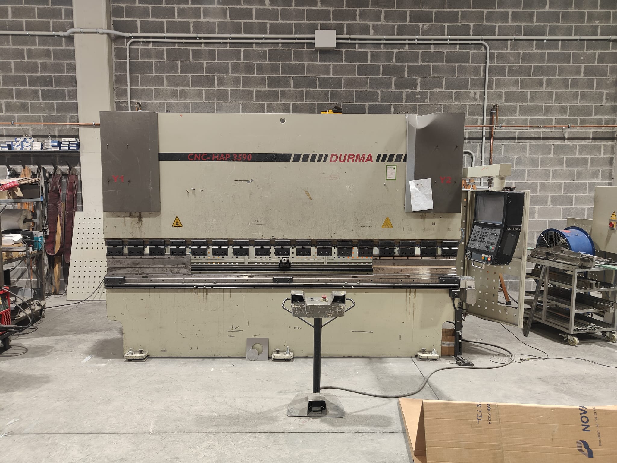 Used Durma CNC HAP 3590 I Press Brake I 2004