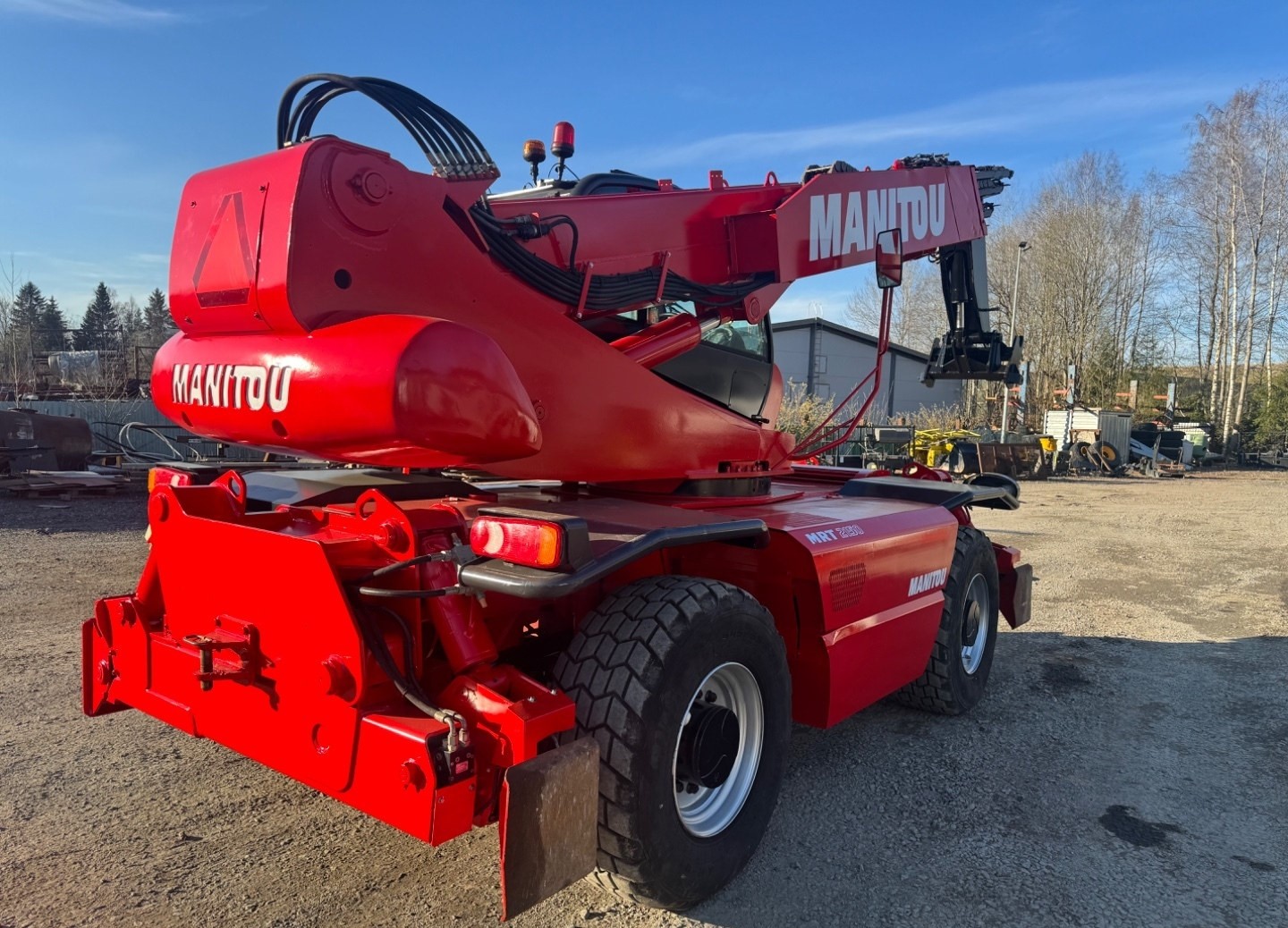 Used Manitou MRT 2150 I Rotating Telehandler I 2011