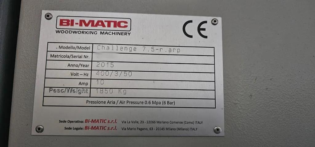 Gebruikt Bi-matic Challenge 7.5-r.arp I Kantbanden
