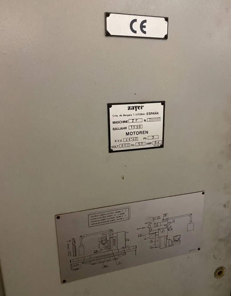 Gebruikt Zayer ZF 2000 I CNC Frezen