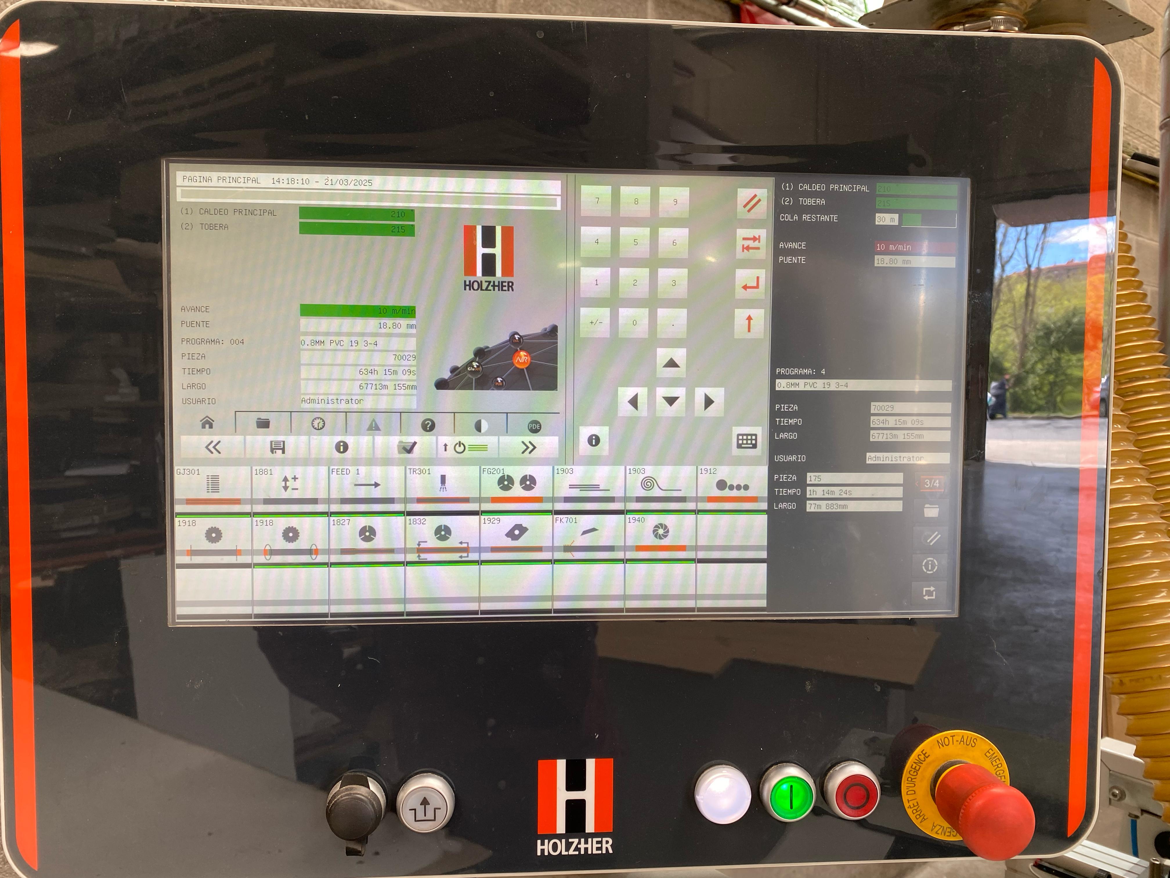 Used Holzher Auriga 1308 XL I Edgebanding