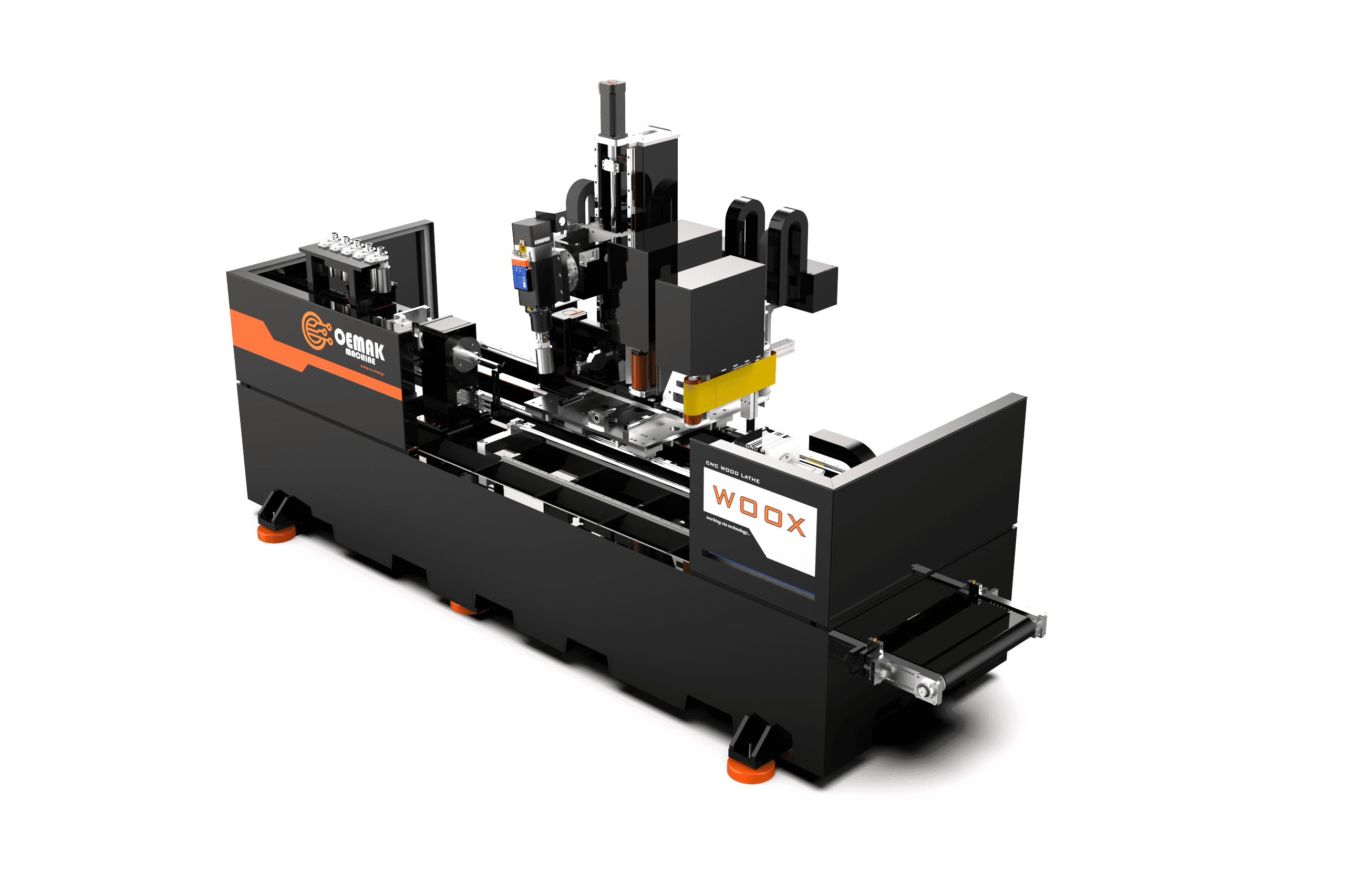 Oemak Woox 5 Axis I CNC Draaibank