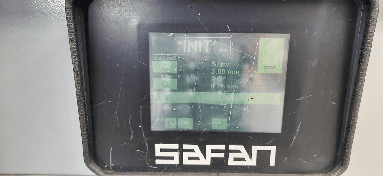 Gebruikt Safan HT 310-6 TS100 - Guillotine - 2005