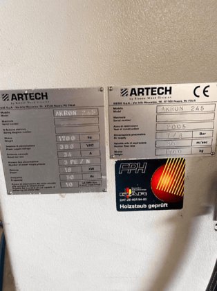 Usado Biesse Artech Akron 245 - Canteadora - 2005