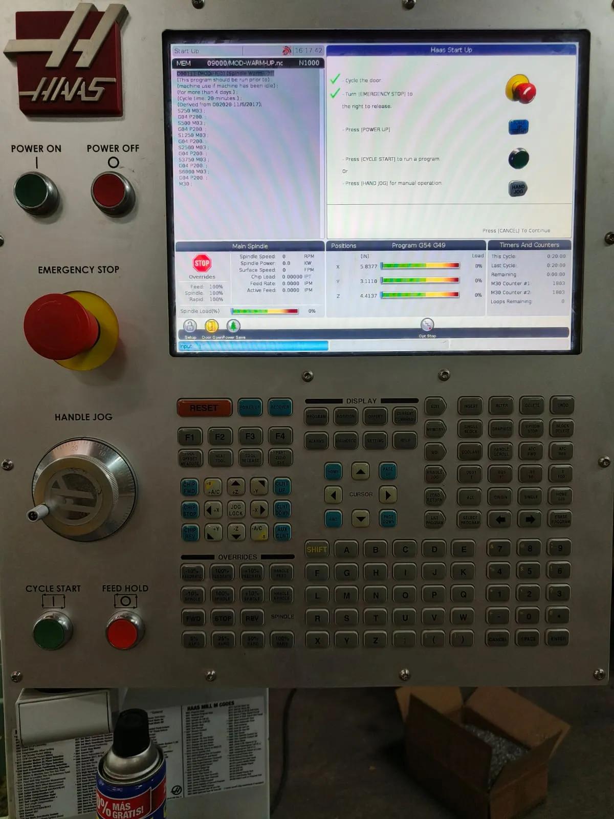 Gebruikt Haas Mini Mill I Verticaal Bewerkingscentrum