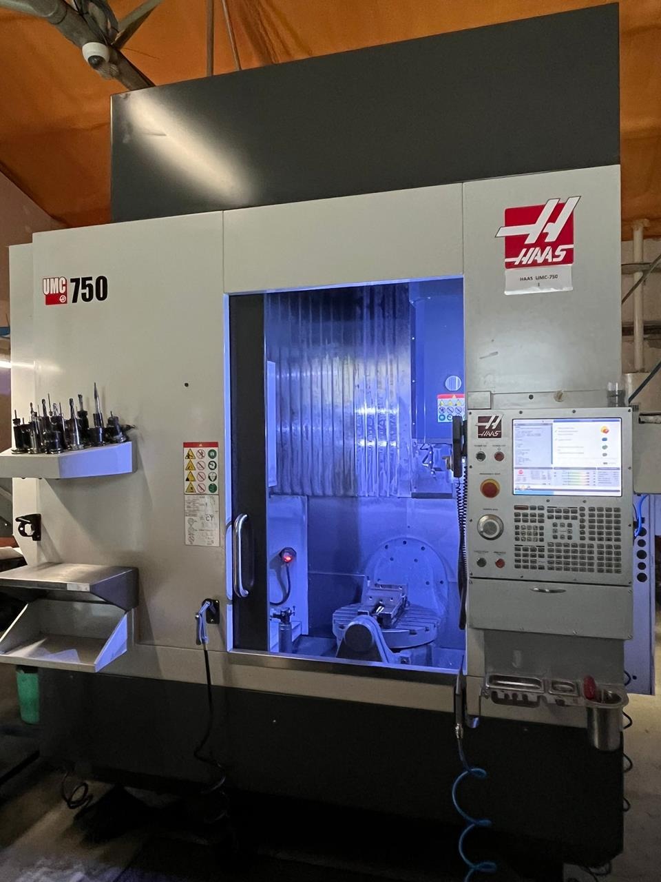 Used Haas UMC 750 I Vertical Machining Center I 2020