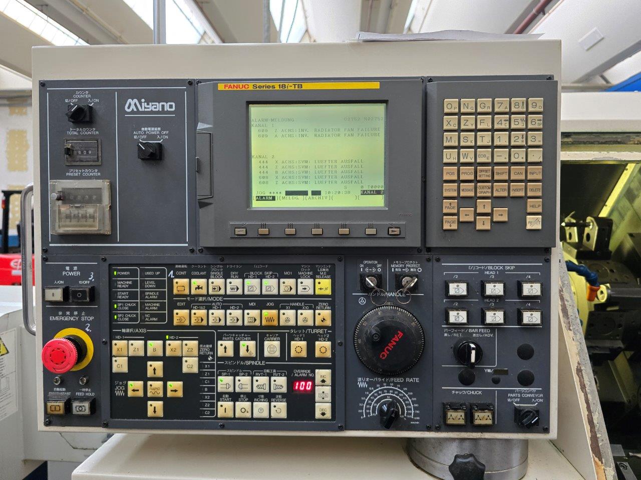 Used Miyano BNE-51S I CNC Lathe I 2006