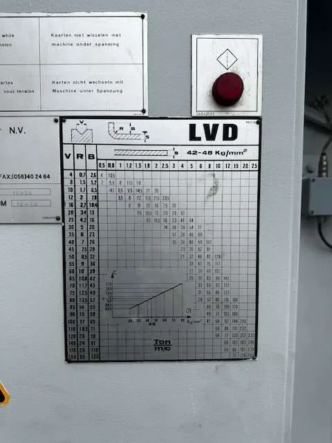 Used LVD PPED 165/40 I Press Brake