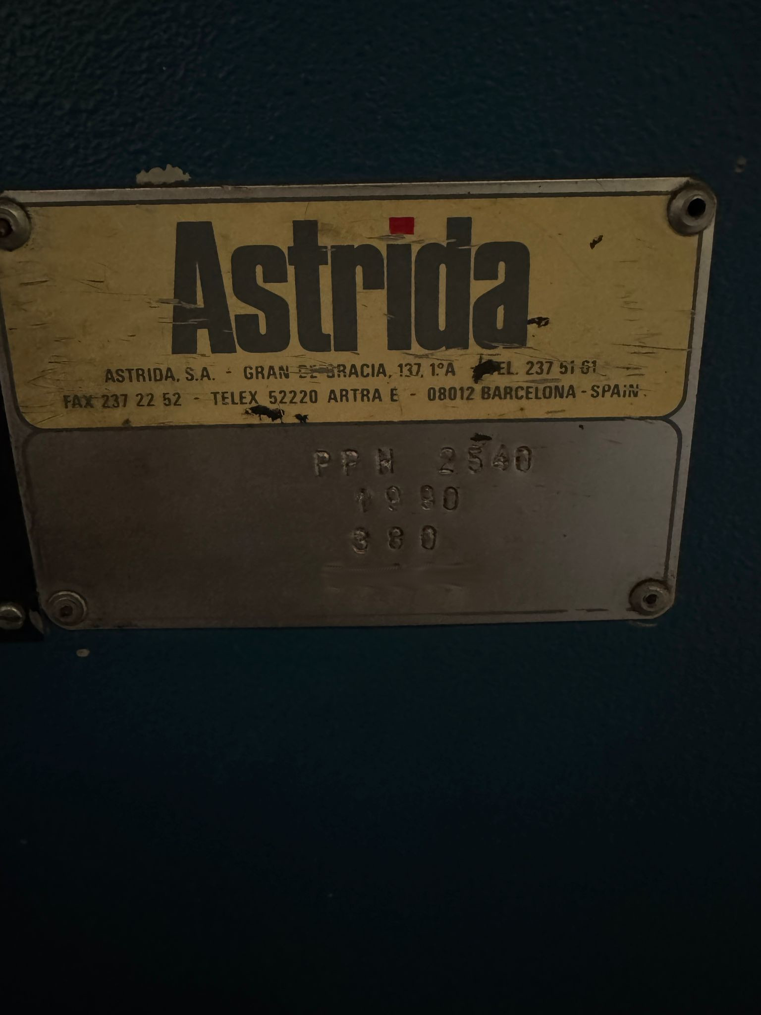 Used Haco PPH 2540 I Press Brake I 1990