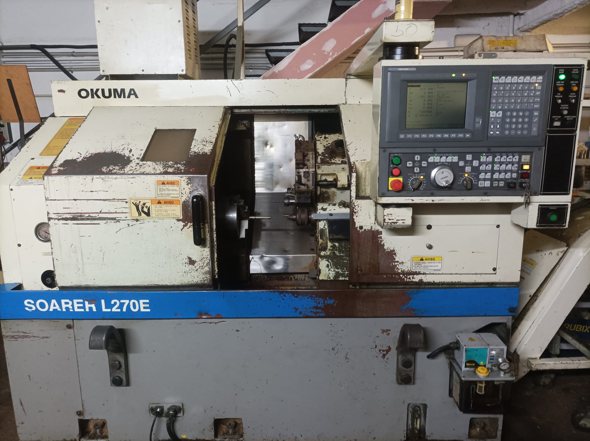 Used Okuma Soarer L270E I CNC Lathe I 2003