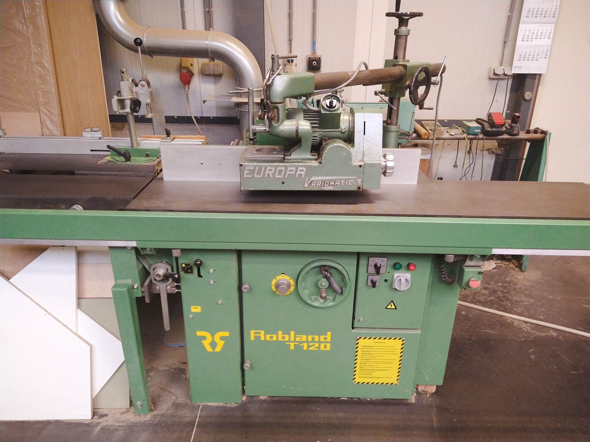 Usado Robland T 120 - Fresadora de Eje