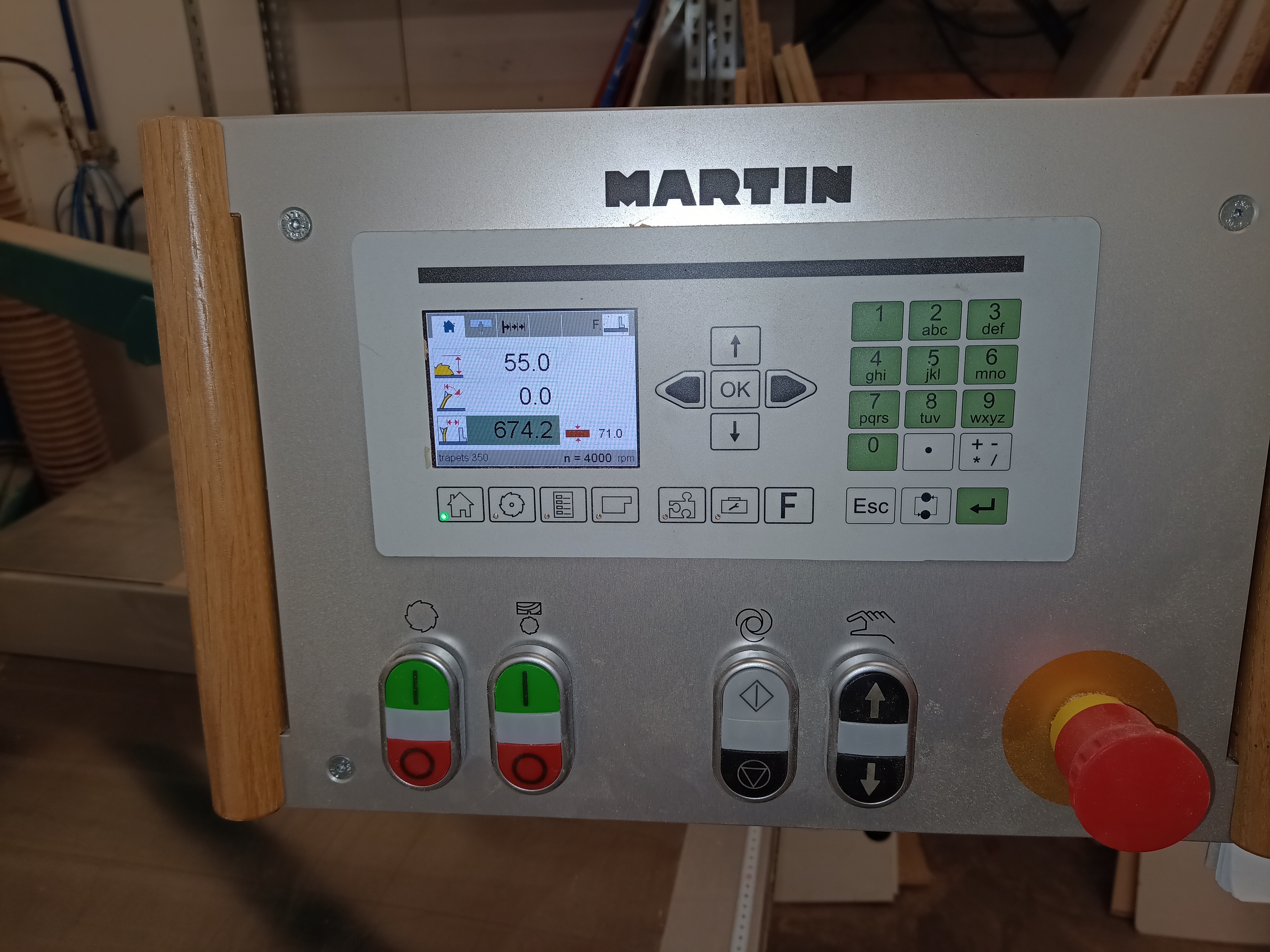 Usado Sierra de mesa deslizante Martin T60C I 2019