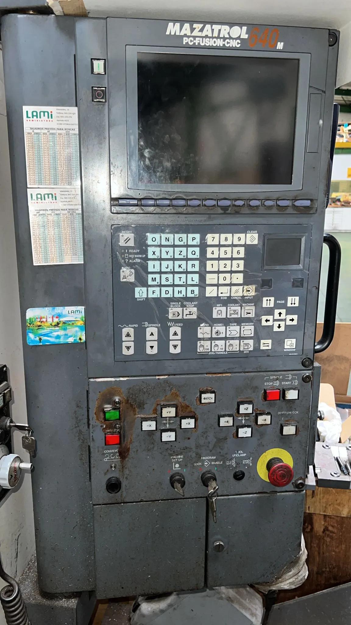 Used Mazak VTC-200B I Vertical Machining Center I 2000