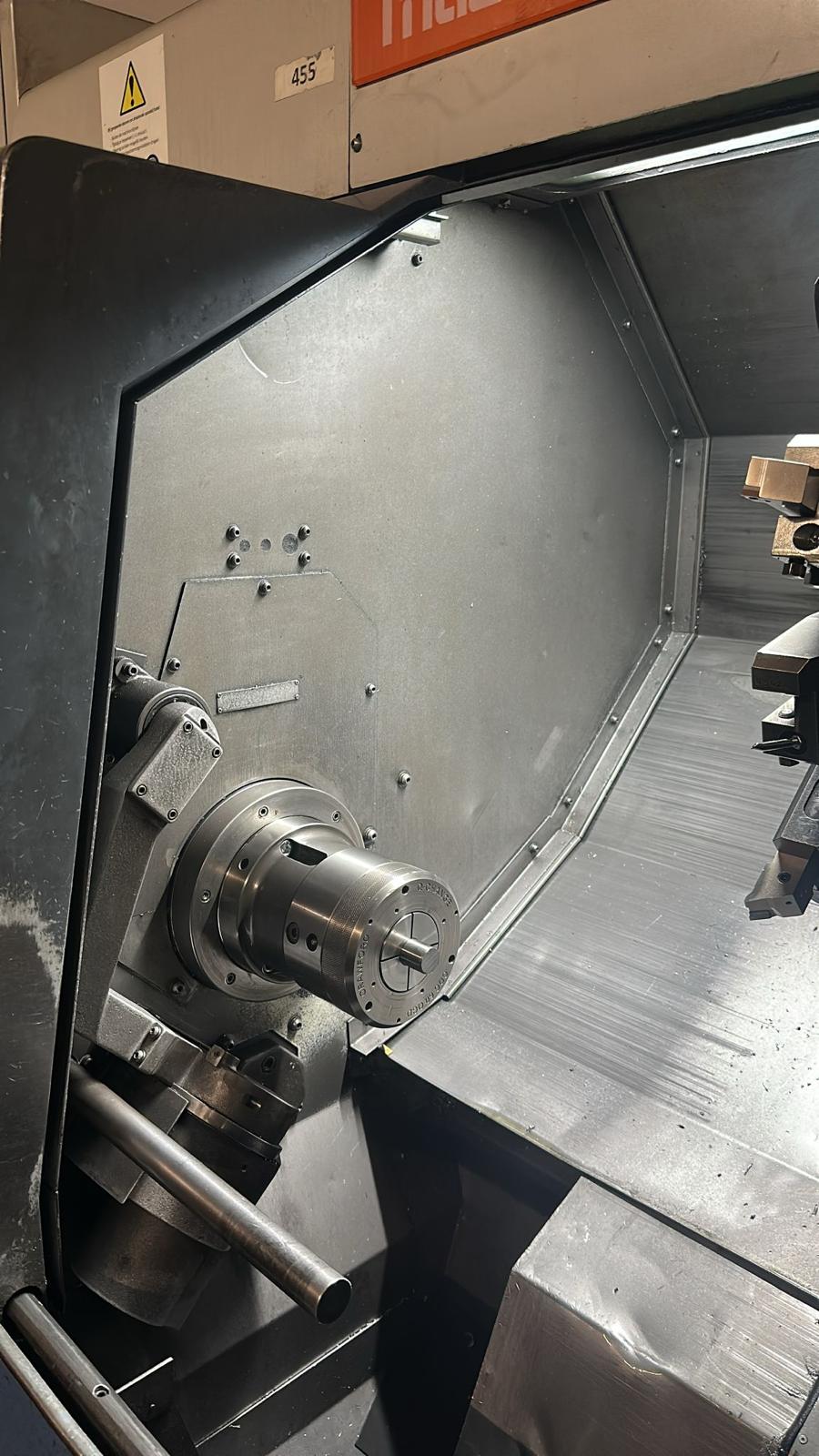 Used Mazak Super Quick Turn 18M-Y Mark II I CNC Lathe