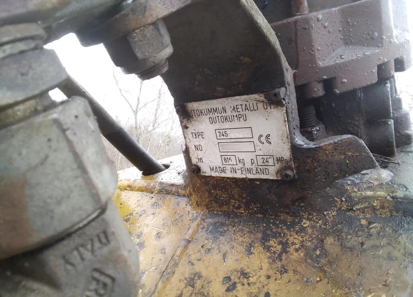 Gebruikt Timberjack 870A I Harvester