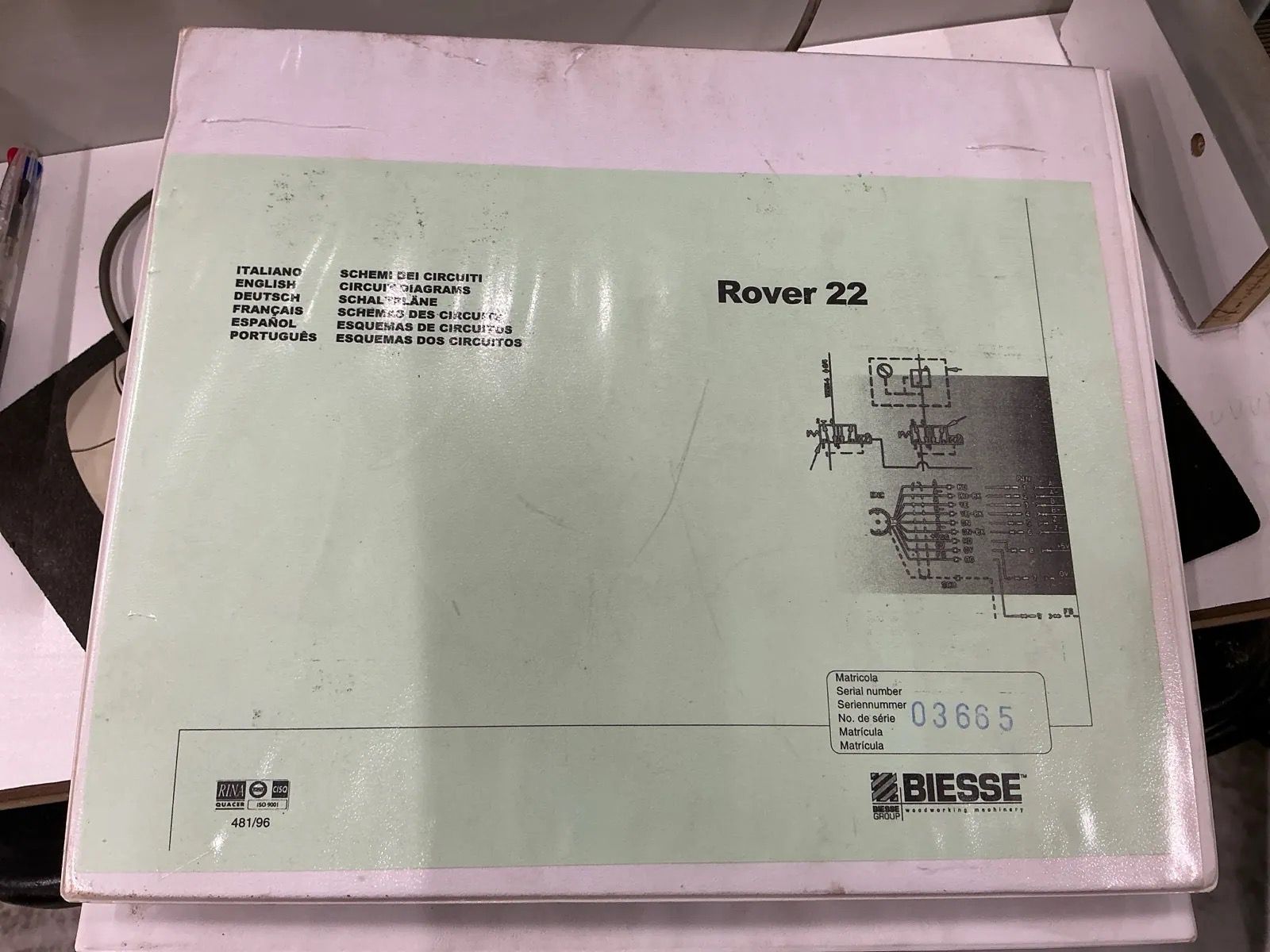 Used Biesse Rover 22 I CNC Machining Center I 2000