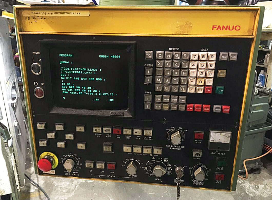 Gebruikt Fanuc Tape CENTER MODEL D - CNC Verticale Bewerkingscentra - 1982