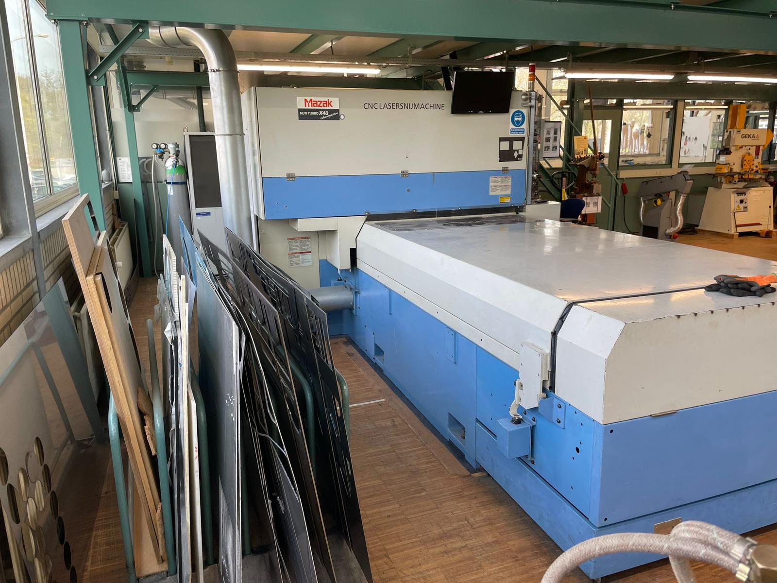 Used Mazak New Turbo-X48 Champion I Laser Cutting I 1998