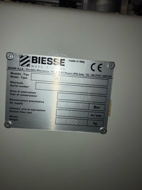 Used Biesse Skill 300 CTS I CNC Machining Center I 2011