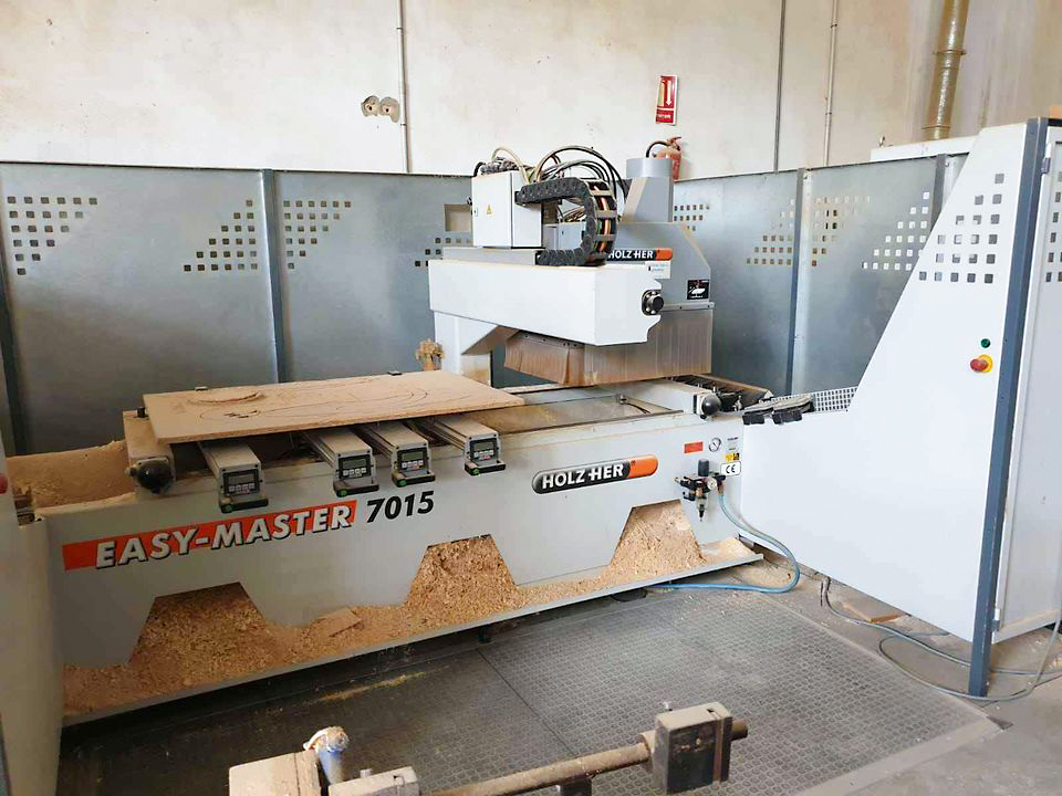 Gebruikt Holzher Easy-Master 7015 - CNC Bewerkingscentrum
