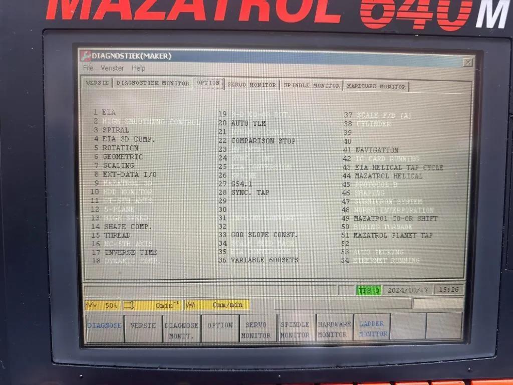 Used Mazak VTC-200C-II I Vertical Machining Center