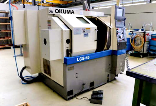 Gebruikt Okuma LCS 15 - CNC Draaibank - 2002