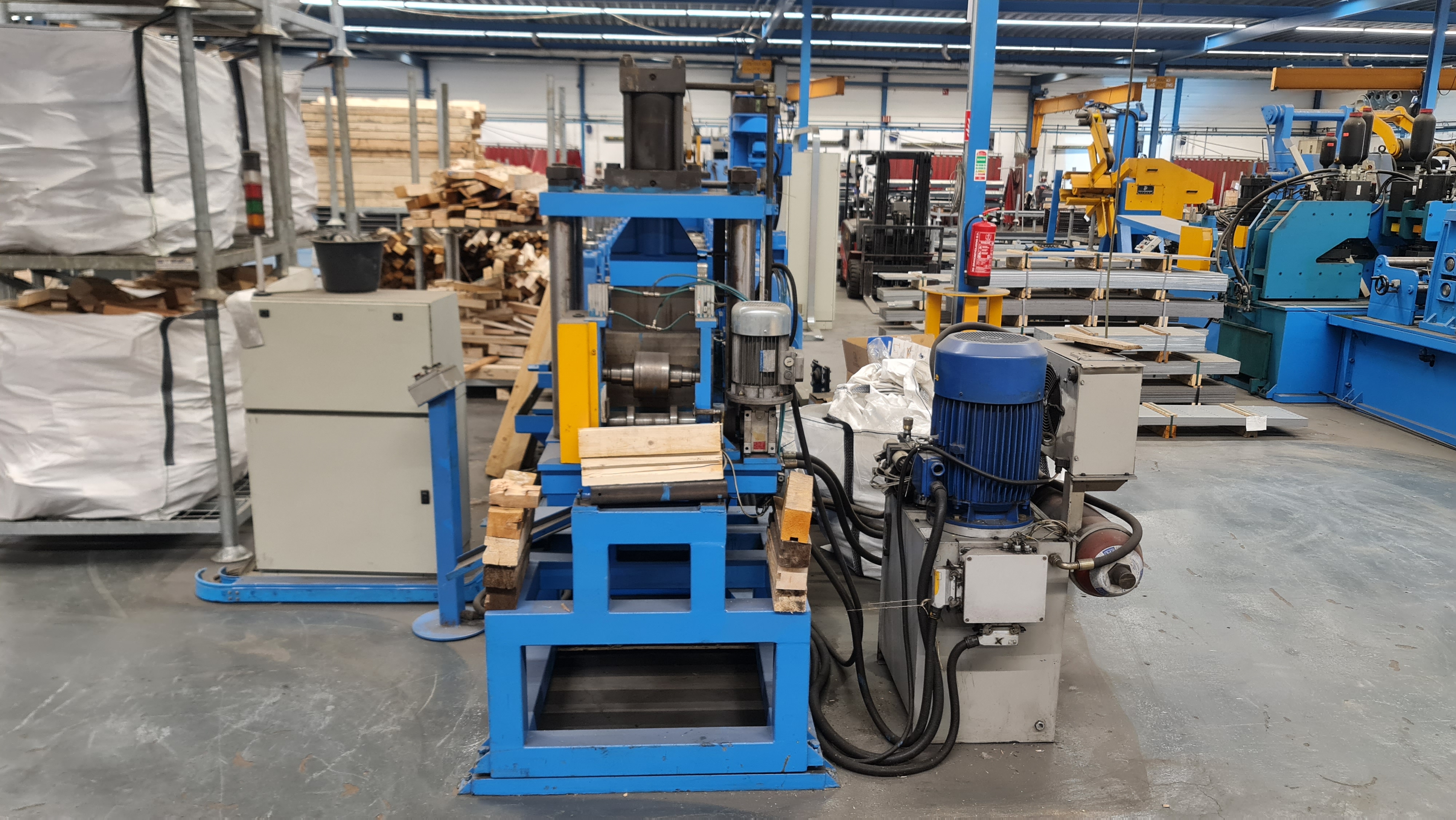 Gebruikt Tecnopromec Alfa C Media I Decoiler Line I 2003