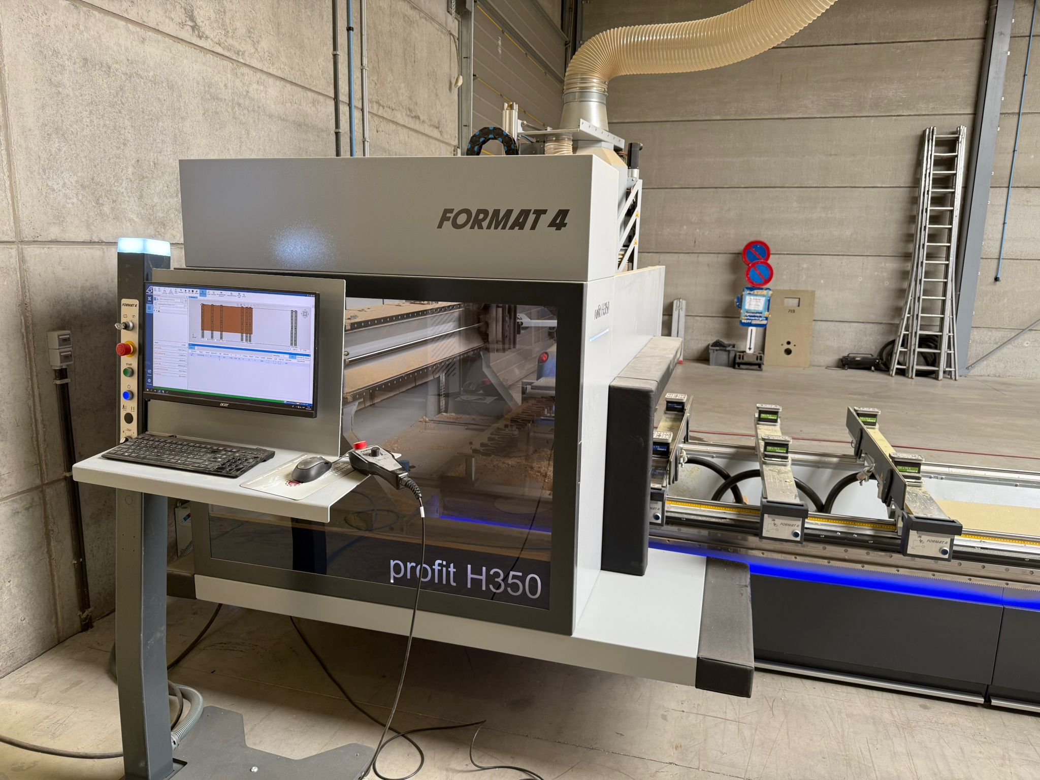 Used Format 4 Profit H350R 16.50 I CNC Machining Center I 2021