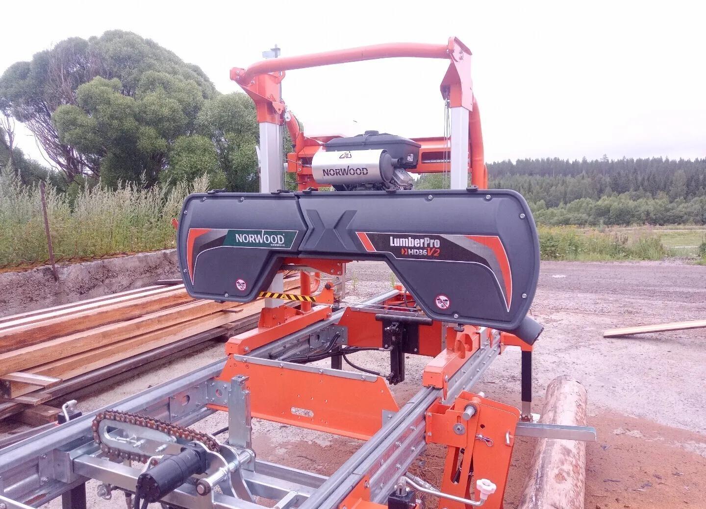 Used Norwood LumberPro HD36 V2 I Sawmill