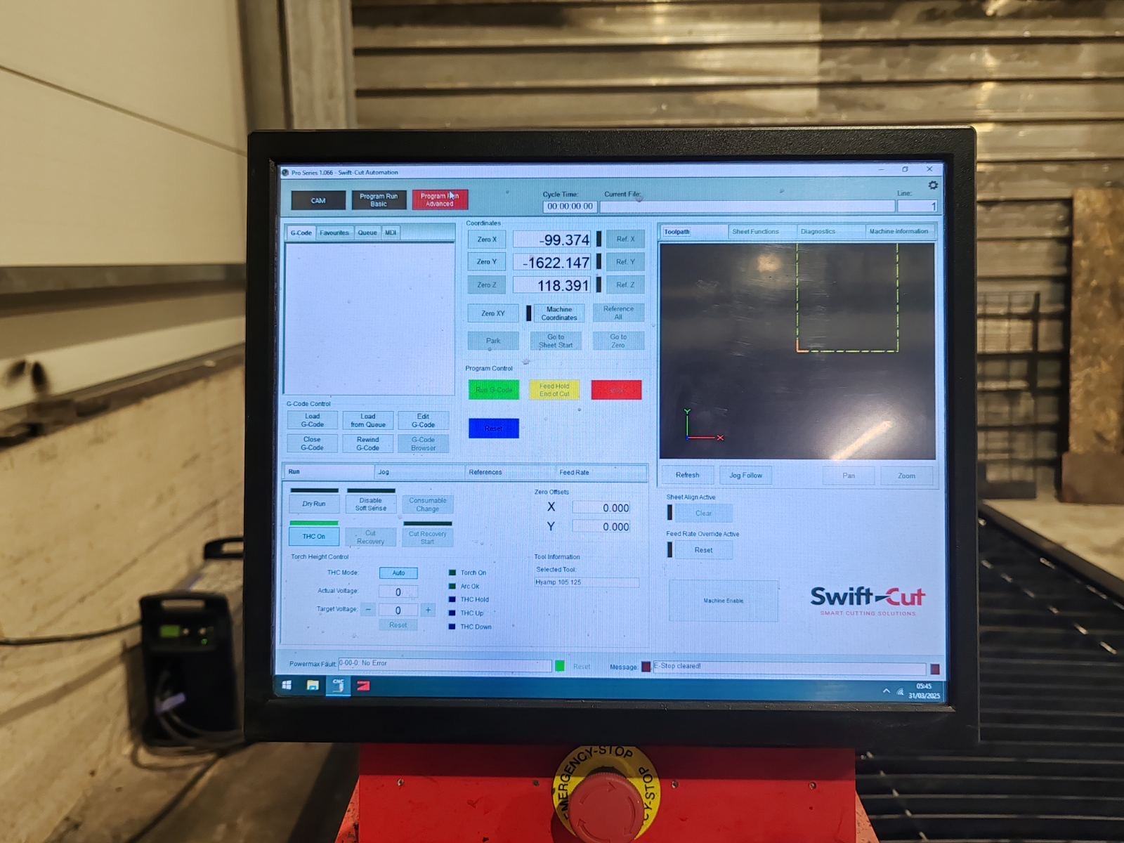 Used Swift-Cut 3000 Pro I Plasma Cutting I 2021