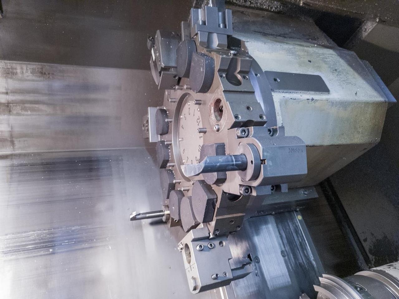 Used Hyundai HIT-250 MS I CNC Lathe I 2004