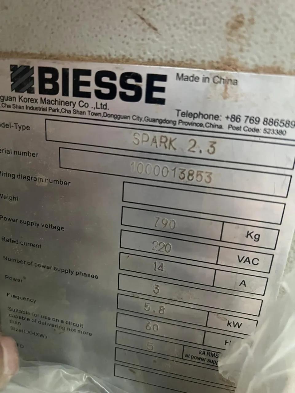 Usado Biesse Spark 2.3 I Edgebanding